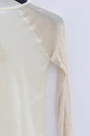 BASERANGE Long-sleeved patchwork top T-shirt series Portugal BAS-TOGN-CG-AU23-UNDYED